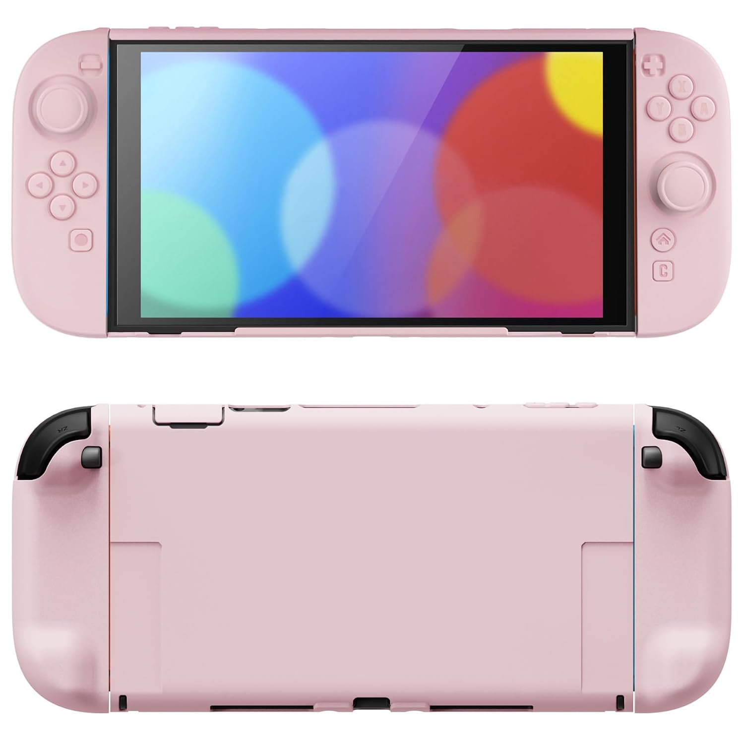 PROTECTOR PLAYVITAL HARD CASE PARA NINTENDO SWITCH 2 ROSA CEREZO - 1