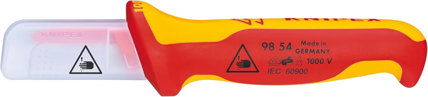 CUCHILLA PARA CABLE KNIPEX 98 54 AISLADA 1,000V - 3