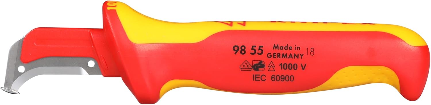 CUCHILLA AISLADA KNIPEX 98 55 1,000V PARA DESARME - 3