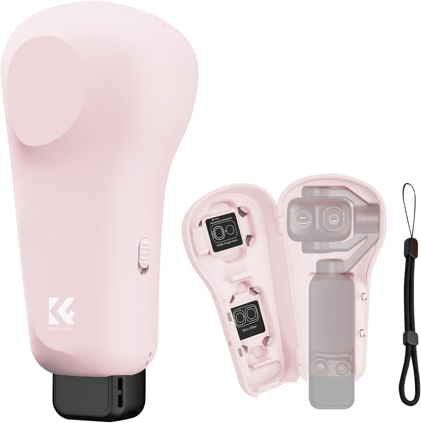 ESTUCHE PROTECTOR KYF CONCEPT PARA DJI OSMO POCKET 4P ROSA - 1