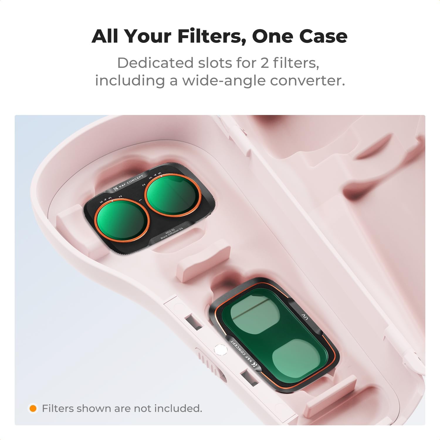 ESTUCHE PROTECTOR KYF CONCEPT PARA DJI OSMO POCKET 4P ROSA - 2