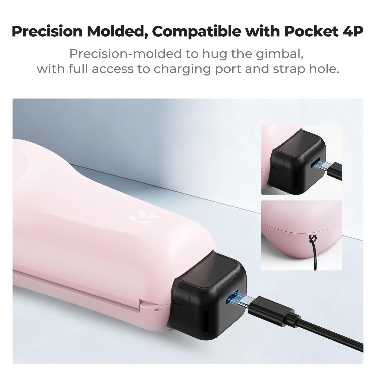 ESTUCHE PROTECTOR KYF CONCEPT PARA DJI OSMO POCKET 4P ROSA - 3