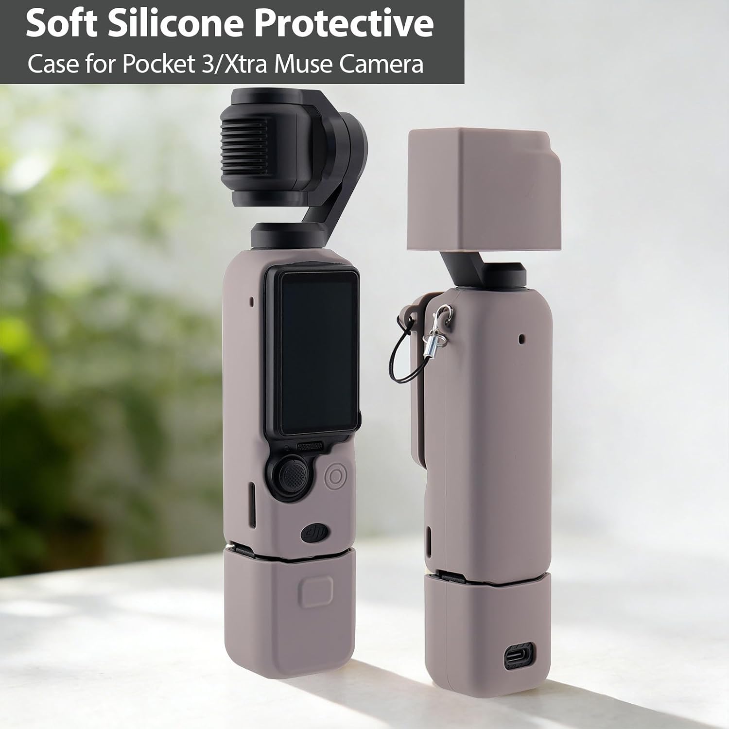 FUNDA PARA CÁMARA DJI OSMO POCKET 3 / XTRA MUSE TAUPE - 5