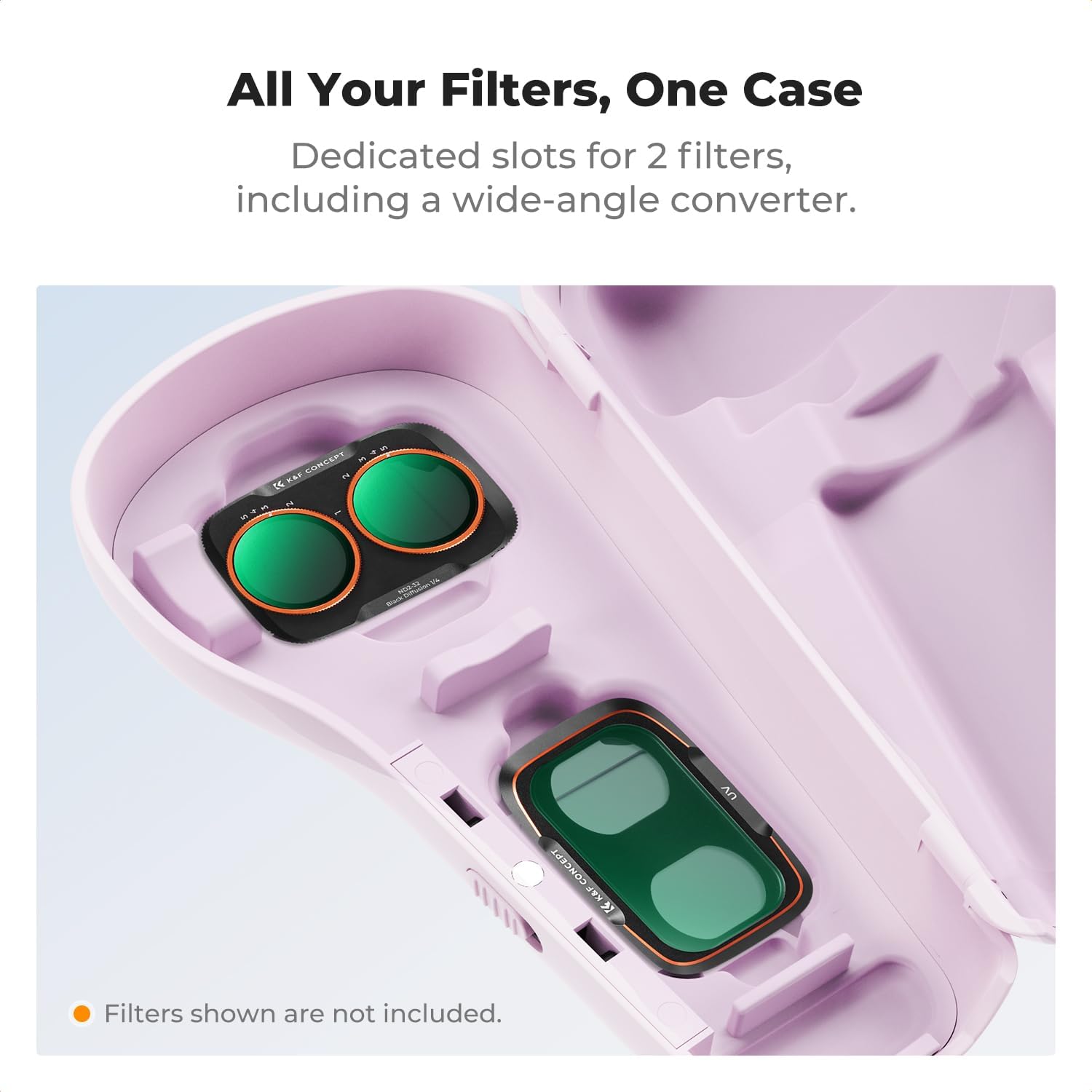 ESTUCHE PROTECTOR KYF CONCEPT PARA DJI OSMO POCKET 4P MORADO - 2