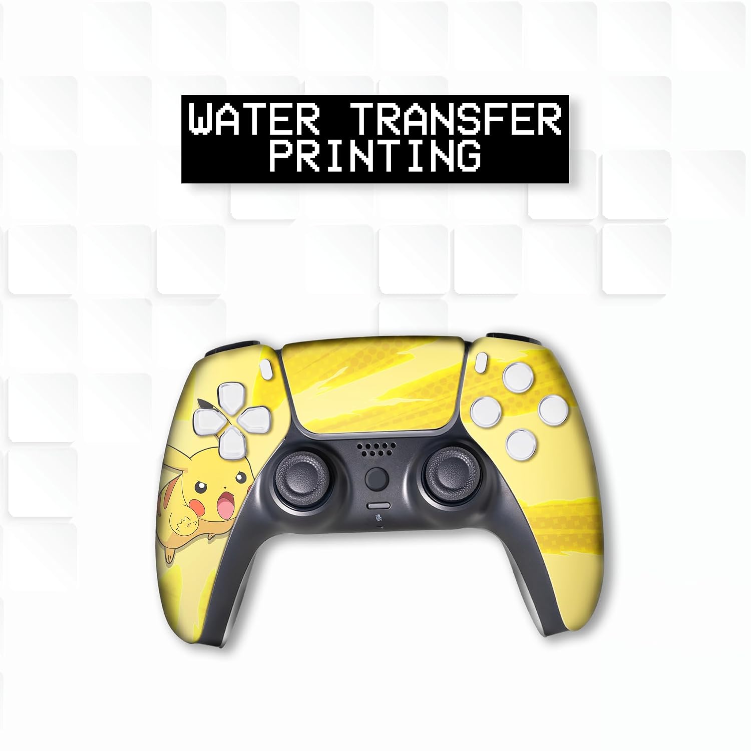 CONTROL INALÁMBRICO MODIFICADO PIKACHHU PARA PS5 BCB CONTROLLERS - 2