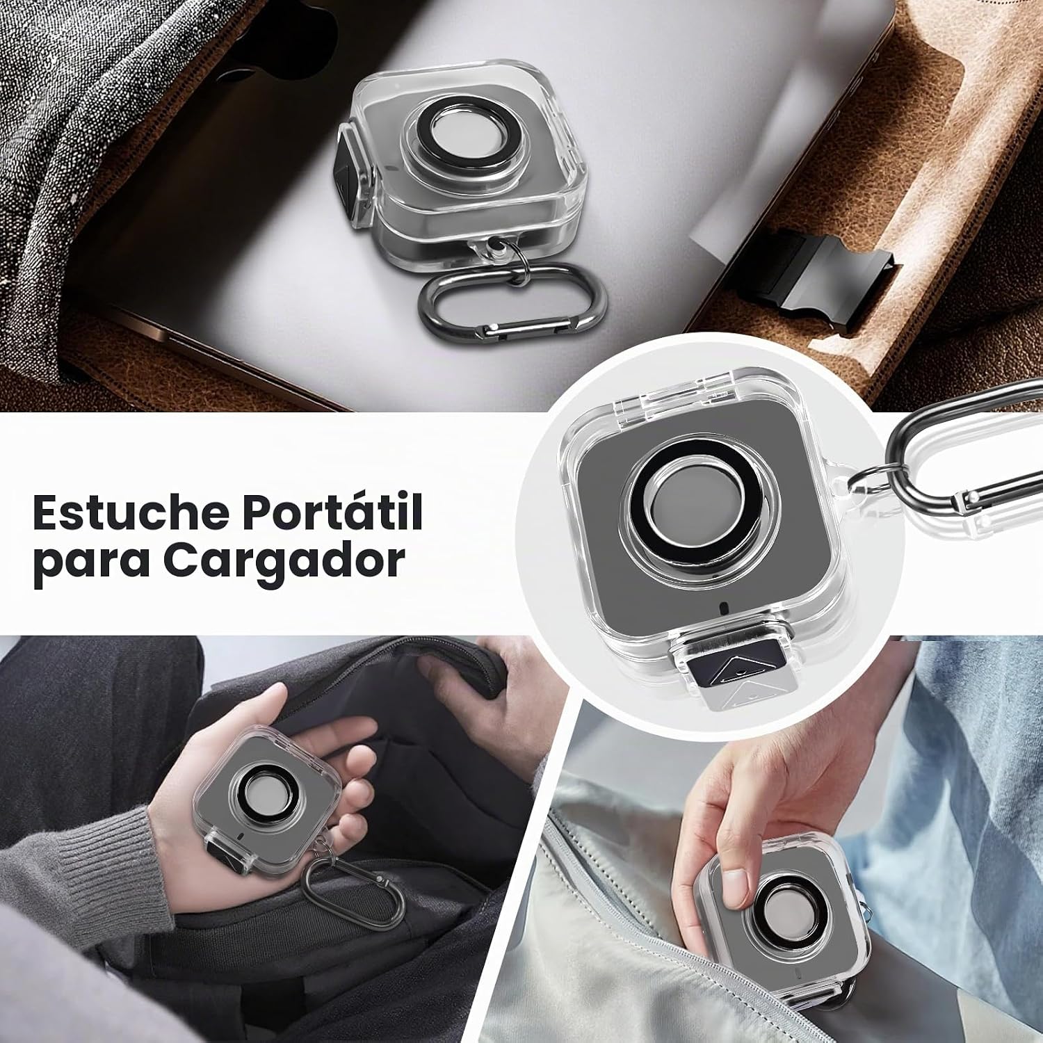 ESTUCHE DE VIAJE PARA CARGADOR OURA RING GEN 5/4 - 4