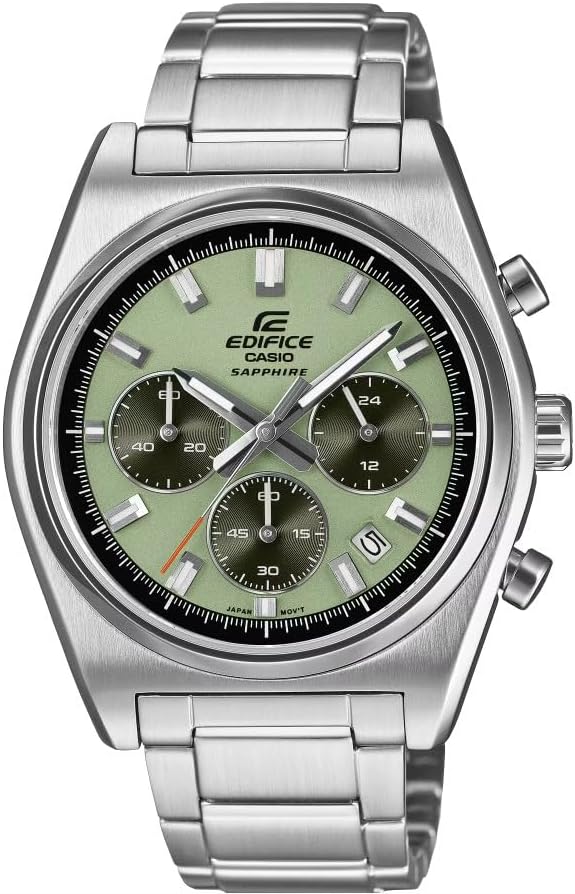 RELOJ DE PULSERA CASIO EFB-730D ACERO PLATEADO - 1
