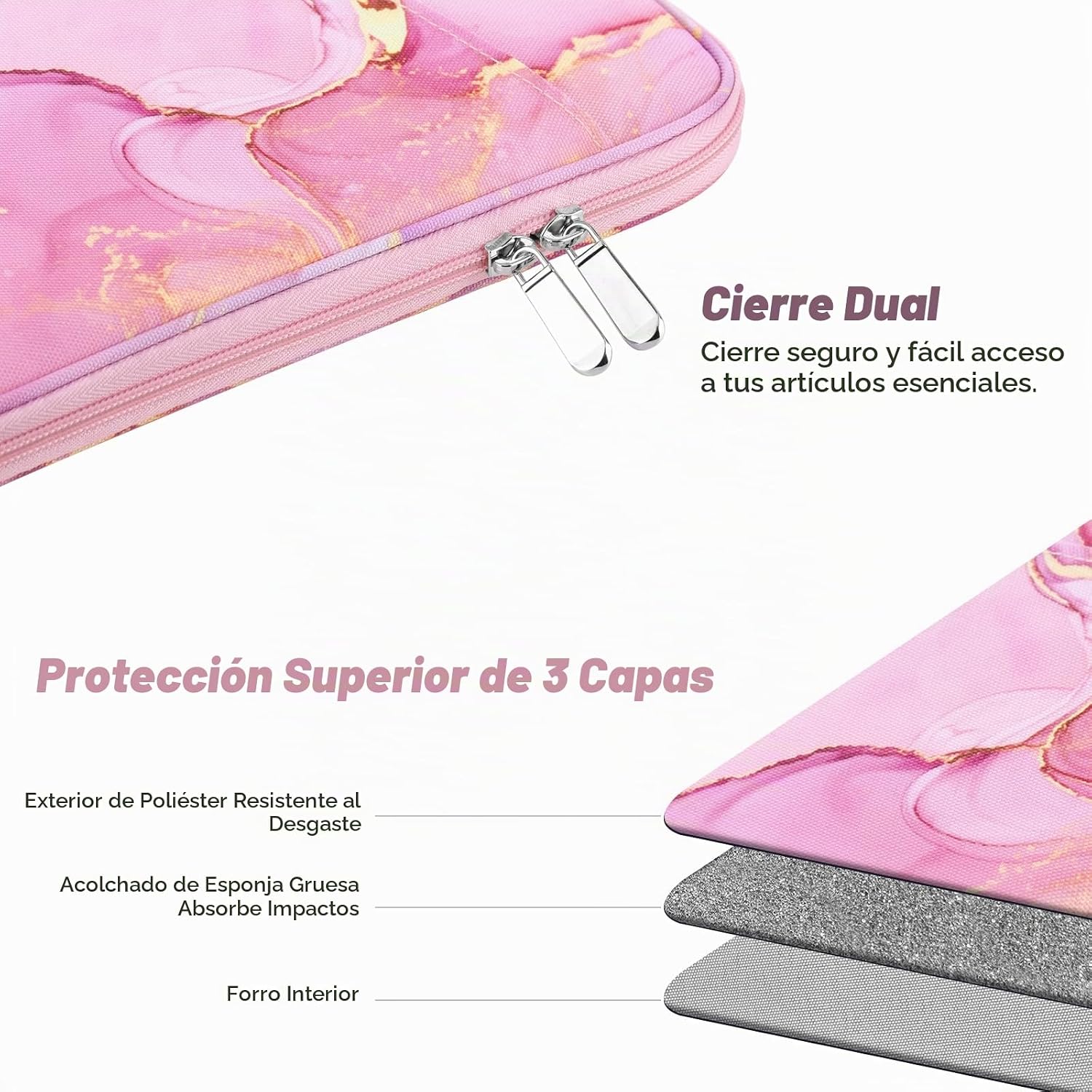 FUNDA PARA TABLET MOKO 9-11 PULGADAS CON BOLSILLO PARA ACCESORIOS - 5