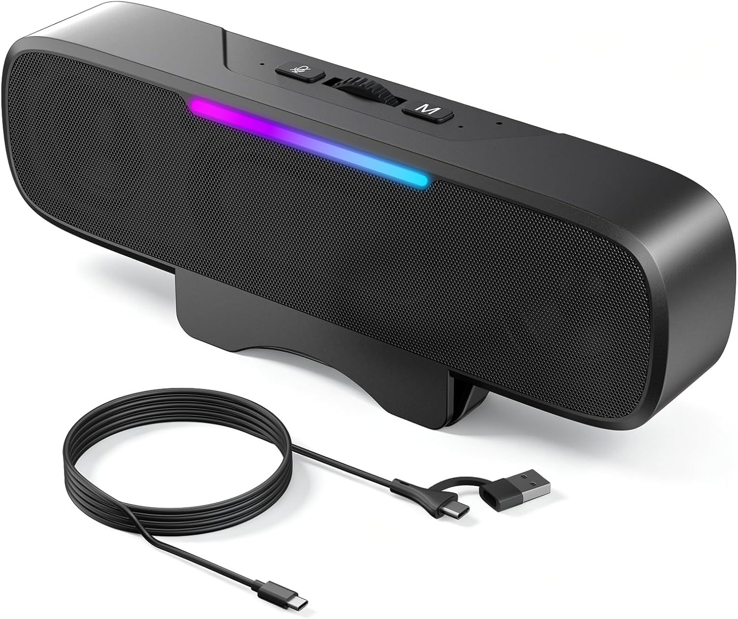 PARLANTES PARA COMPUTADORA OHAYO USB CON G-SENSOR 16W BLUETOOTH 5.3 - 1
