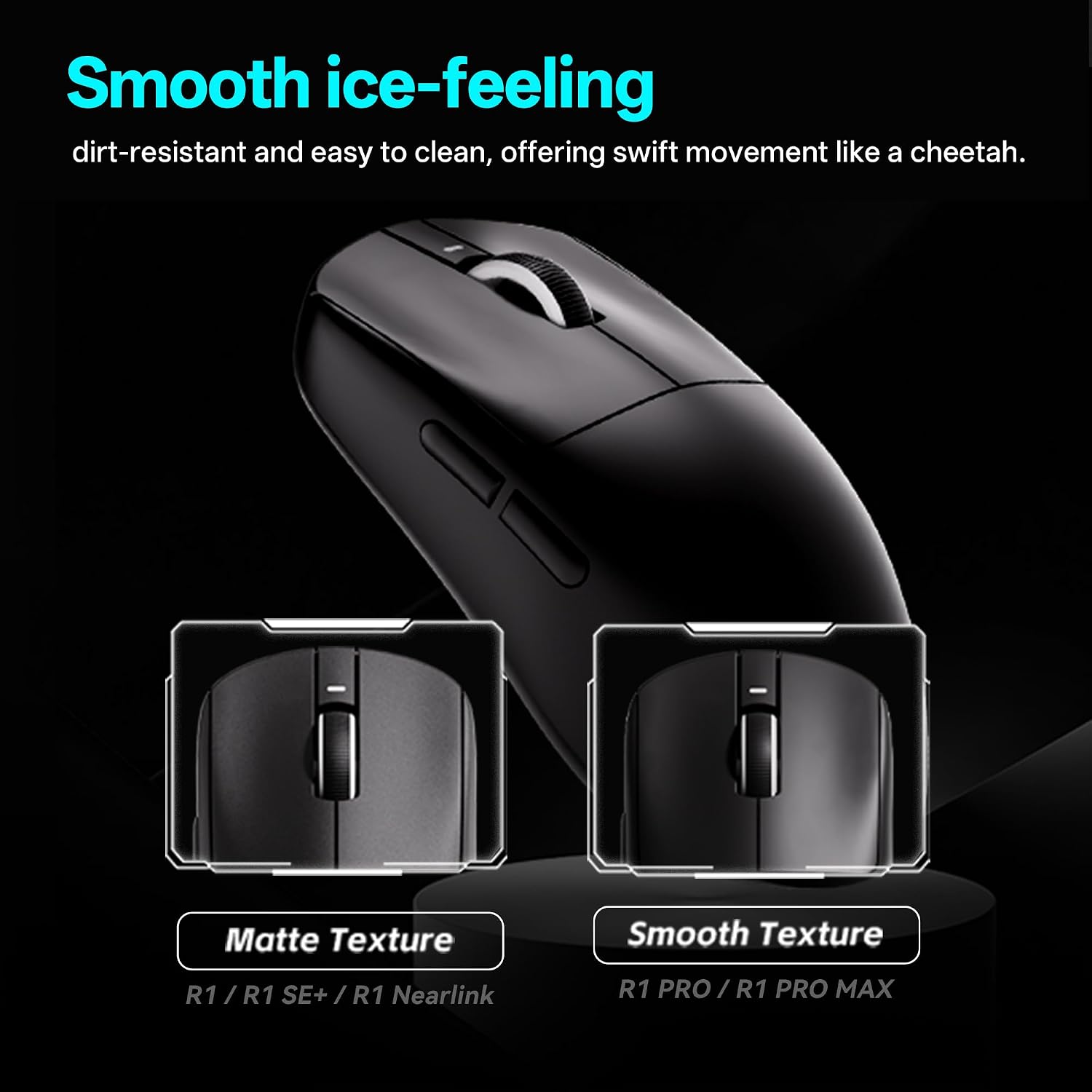 MOUSE GAMER ATK VXE DRAGONFLY R1 SE+ INALÁMBRICO BLANCO - 5