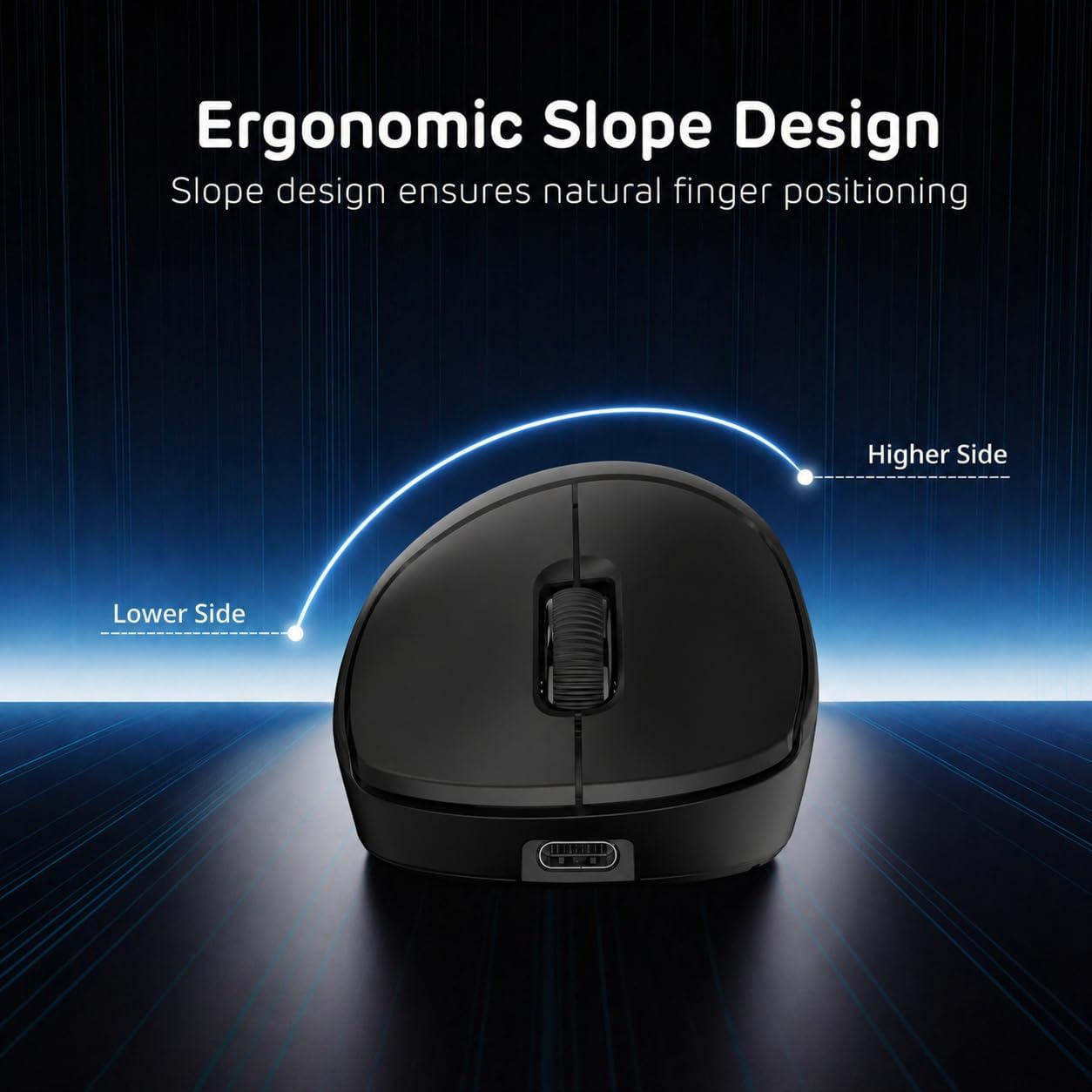 MOUSE GAMER RK ROYAL KLUDGE MG5 WIRELESS 42000 DPI PAW3950 - 5