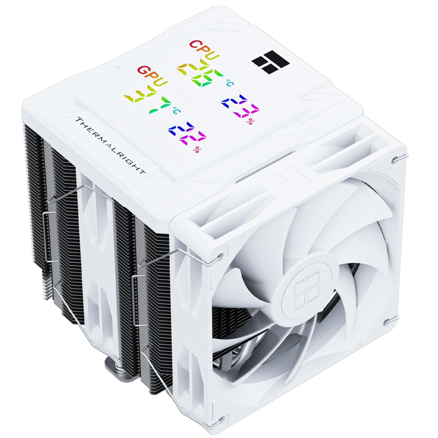 ENFRIADOR DE CPU THERMALRIGHT PEERLESS ASSASSIN 120 DIGITAL BLANCO 6 HEATPIPES - 1