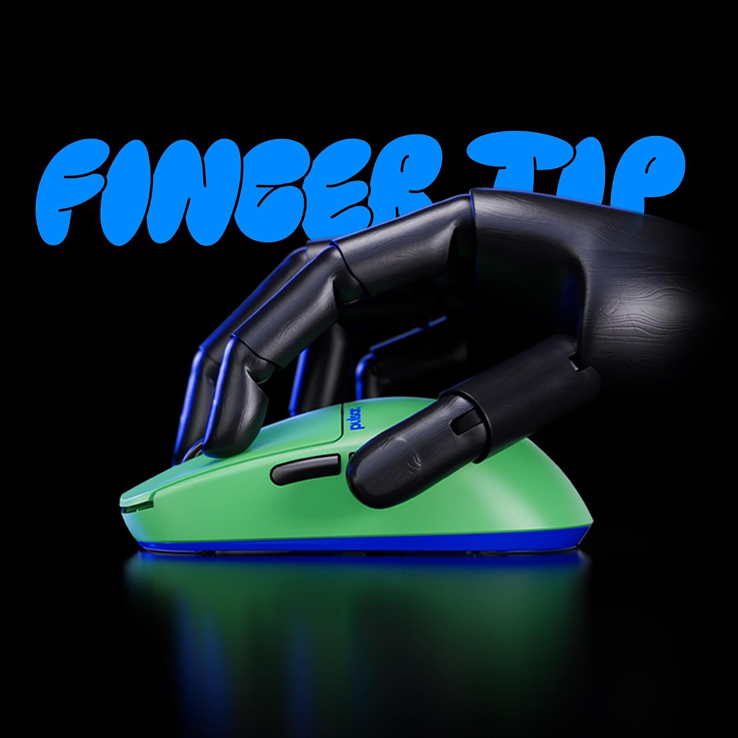 MOUSE GAMER PULSAR GAMING GEARS X2 CRAZYLIGHT WIRELESS MINI AQUA ZEST - 5