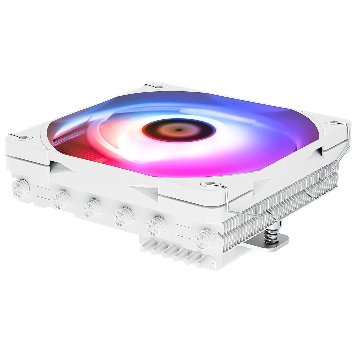 ENFRIADOR DE CPU THERMALRIGHT AXP120-X67 BLANCO ARGB BAJO PERFIL - 1