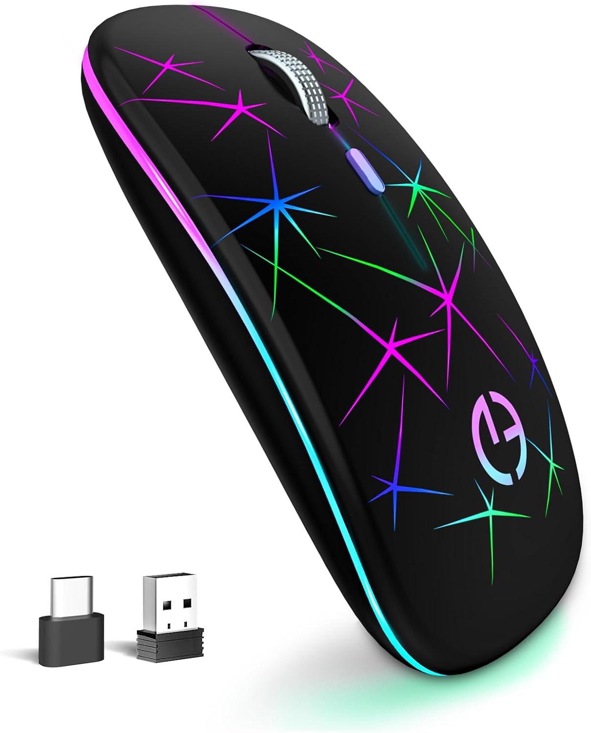 MOUSE INALÁMBRICO TAIYANG RECARGABLE BLUETOOTH 2.4G SLIM - 1