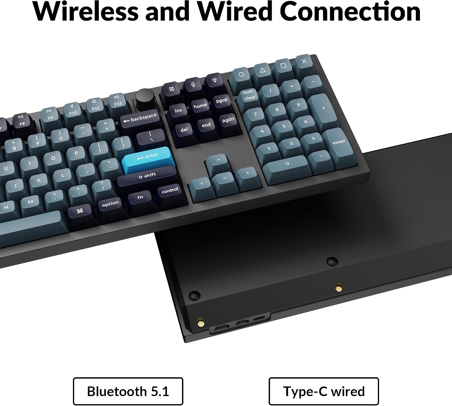 TECLADO MECÁNICO KEYCHRON Q6 PRO INALÁMBRICO FULL SIZE - 3