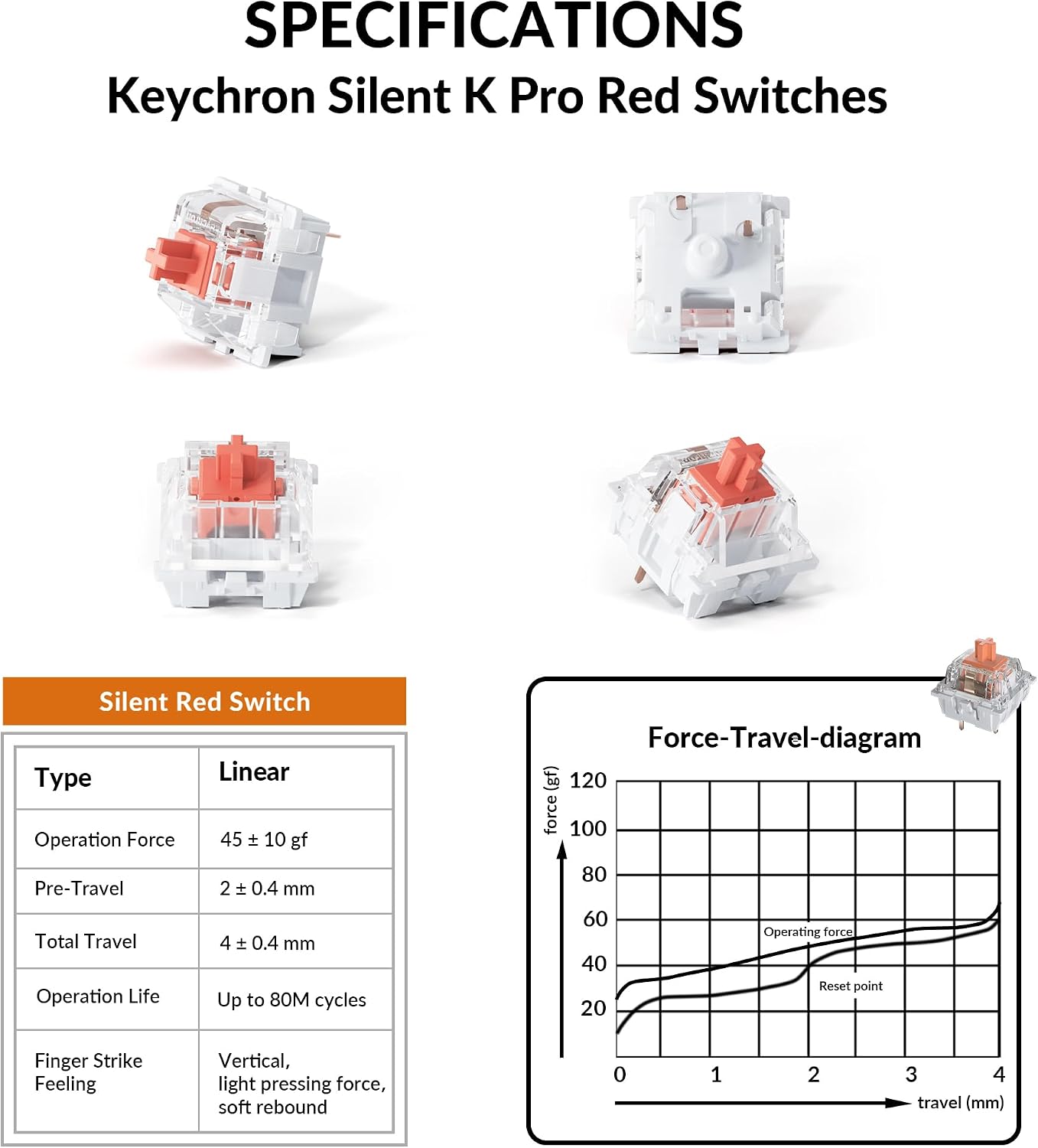 TECLADO MECÁNICO KEYCHRON Q6 PRO INALÁMBRICO FULL SIZE - 4