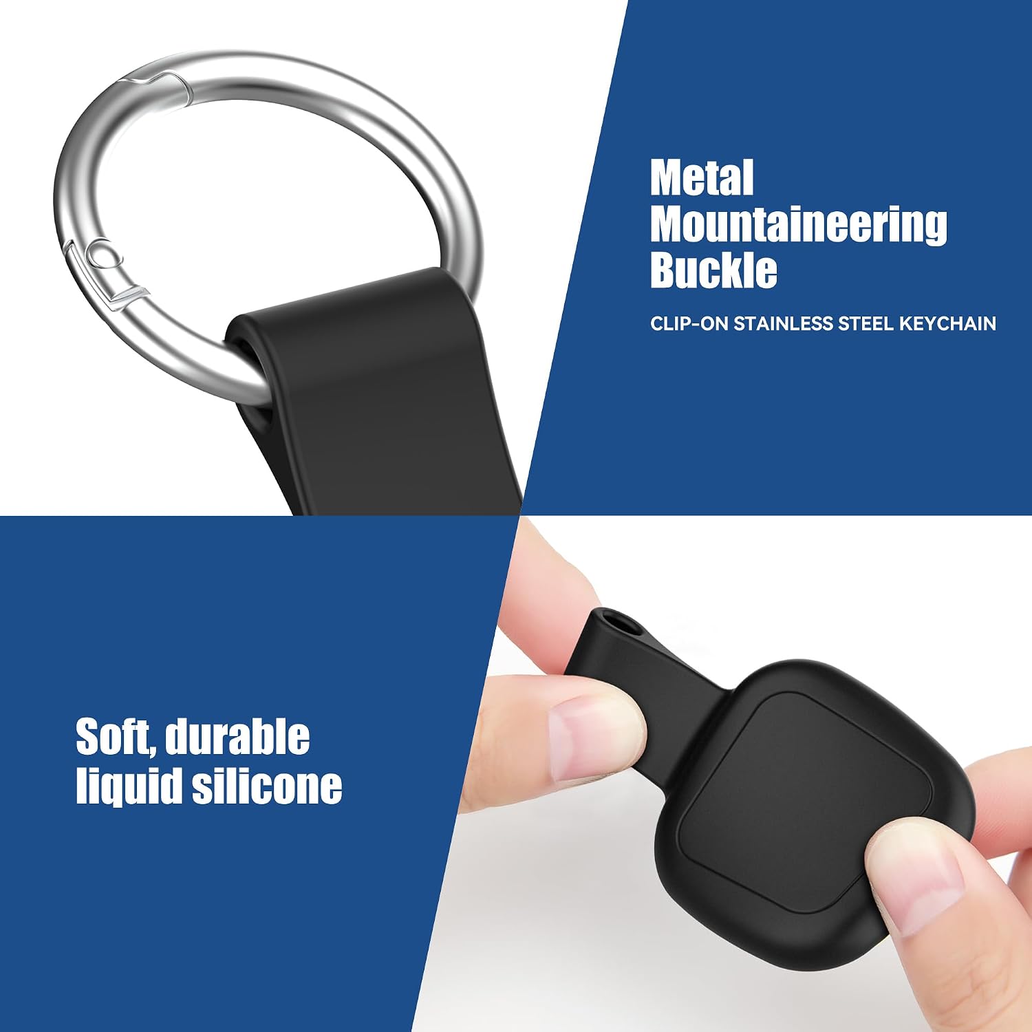 FUNDA DE SILICONA IMPERMEABLE DDJ 4 UNIDADES PARA UGREEN TRACKER TAGS - 4
