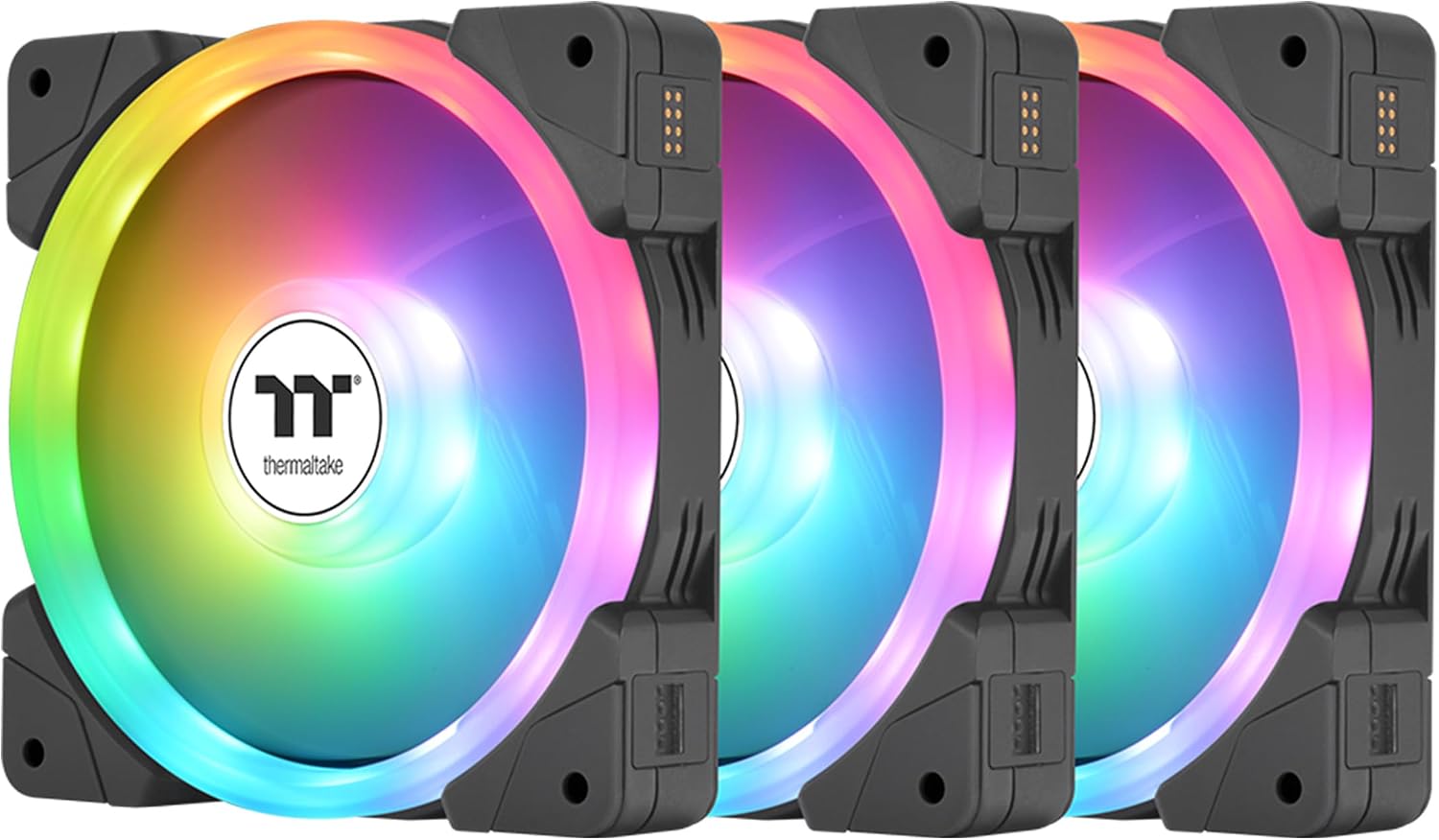 COOLER INTERNO THERMALTAKE SWAFAN EX 12 ARGB 3 UNIDADES 120MM 500-2000 RPM - 1
