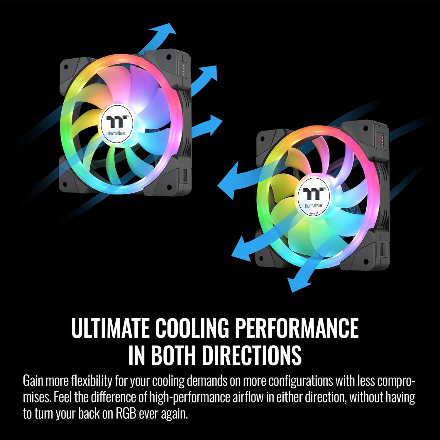 COOLER INTERNO THERMALTAKE SWAFAN EX 12 ARGB 3 UNIDADES 120MM 500-2000 RPM - 5
