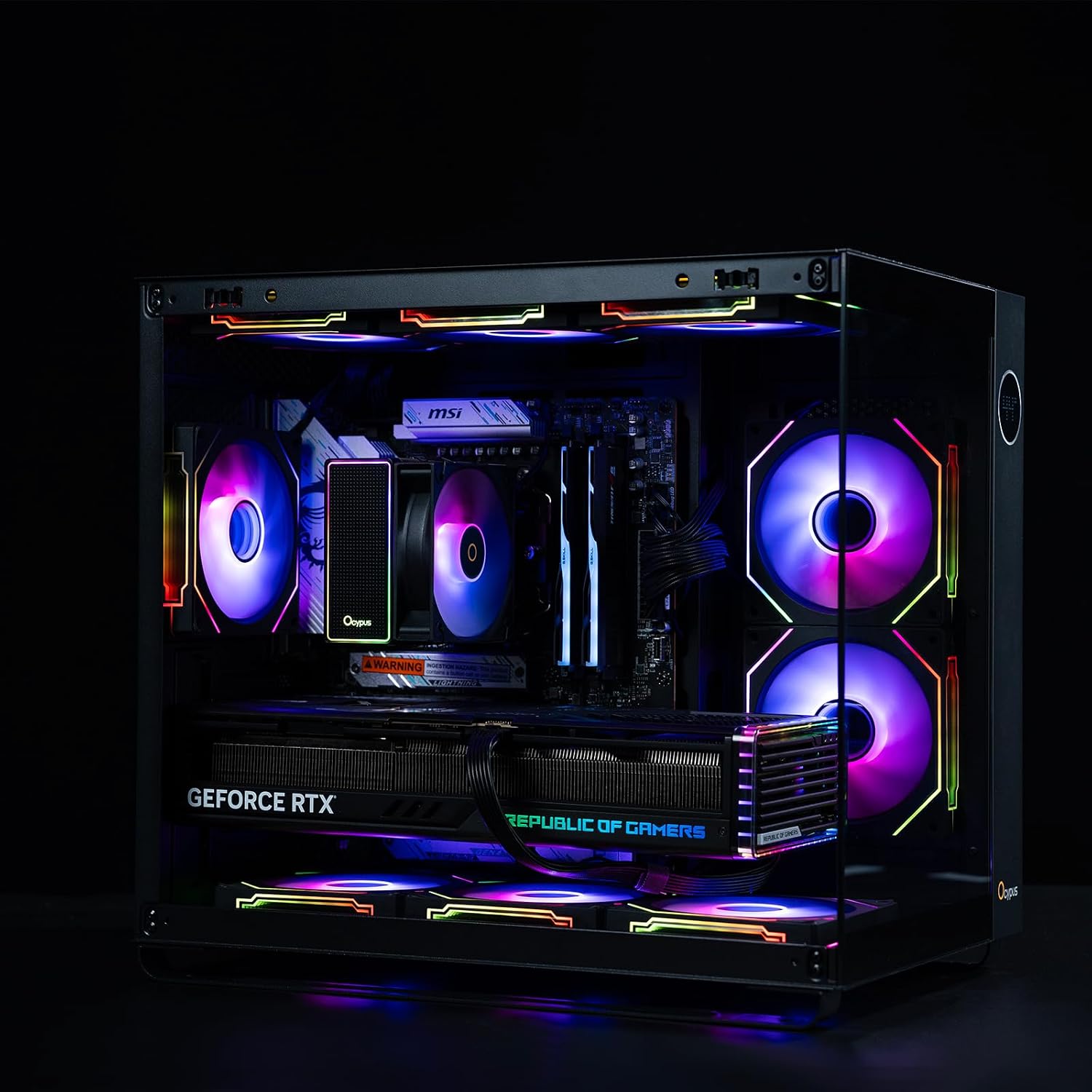 ENFRIADOR DE CPU OCYPUS GAMMA A40 ARGB 133MM CON VENTILADOR PWM 100MM - 4