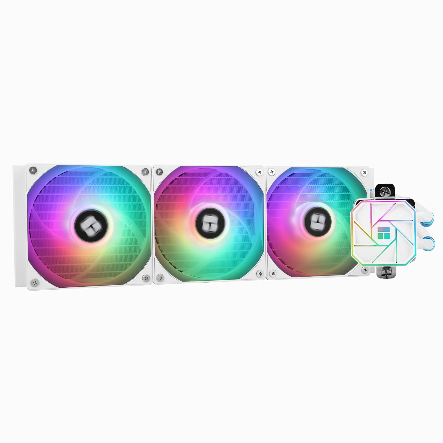 REFRIGERACIÓN LÍQUIDA PARA CPU THERMALRIGHT AQUA ELITE 360 WHITE V3 CON VENTILADORES PWM TL-C12W-S V2×3 - 1