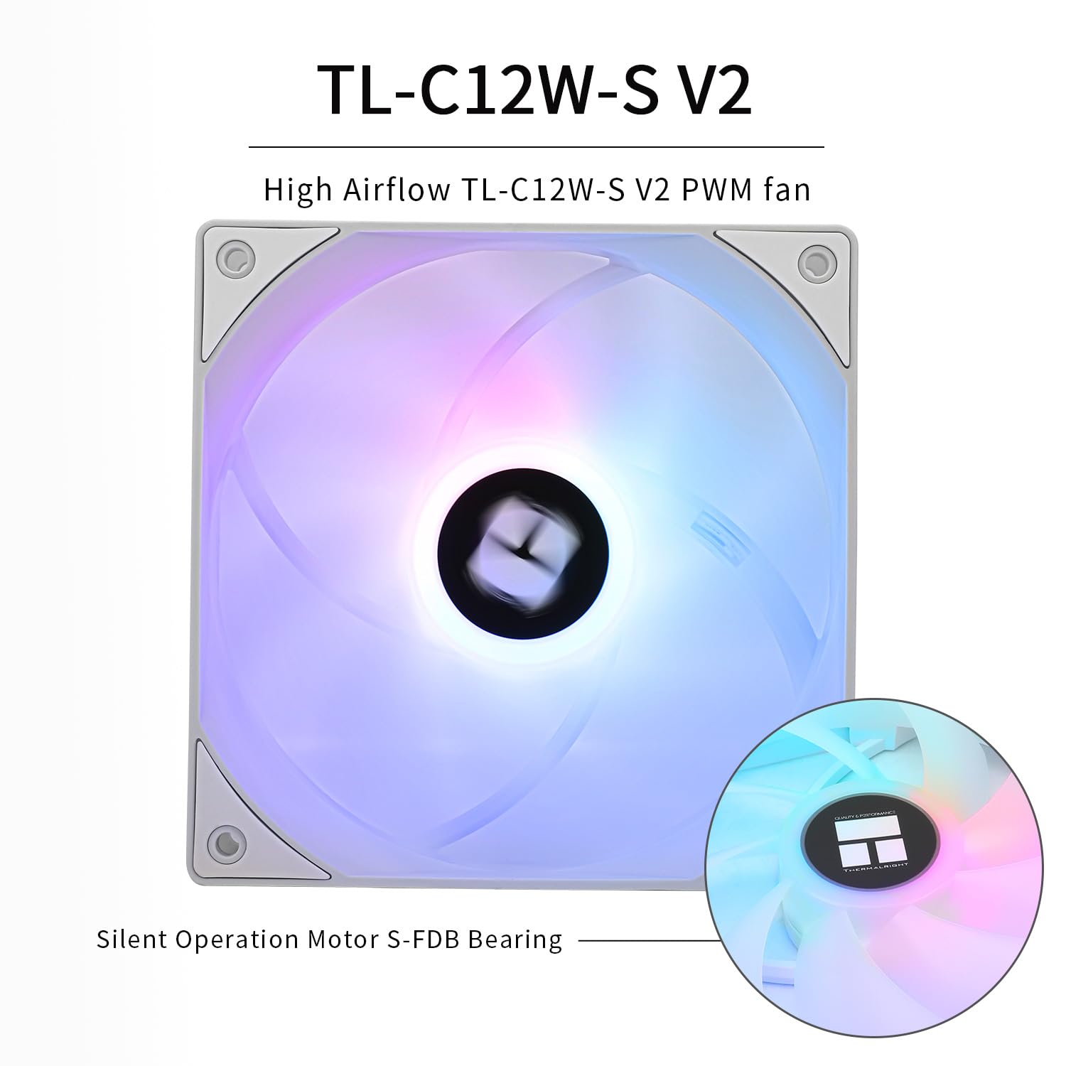 REFRIGERACIÓN LÍQUIDA PARA CPU THERMALRIGHT AQUA ELITE 360 WHITE V3 CON VENTILADORES PWM TL-C12W-S V2×3 - 2