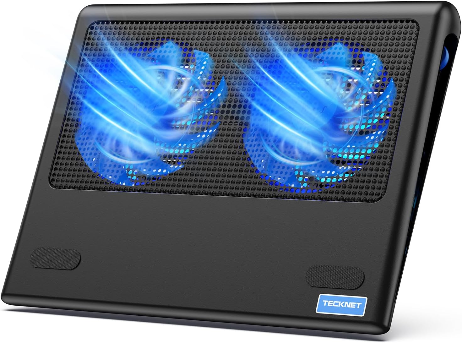 BASE DE ENFRIAMIENTO PARA LAPTOP TECKNET 12-15.6 PULGADAS CON VENTILADORES SILENCIOSOS - 1