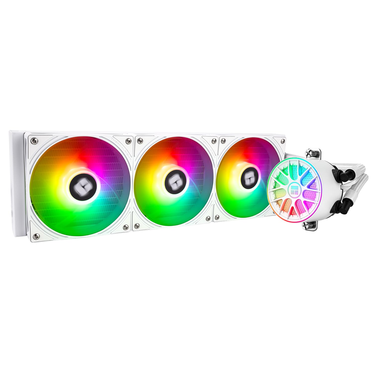 ENFRIADOR LÍQUIDO PARA CPU THERMALRIGHT AQUA ELITE 360 V6 ARGB BLANCO - 1
