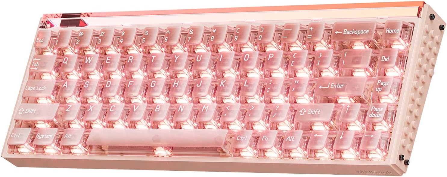 TECLADO GAMER MELGEEK MADE68 ULTRA+ CABLEADO EFECTO HALL MAGNÉTICO - 1
