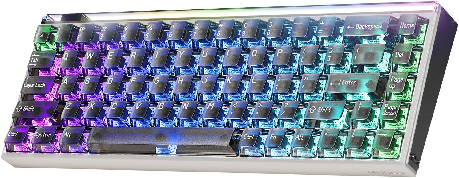 TECLADO MELGEEK MADE68 PRO+ CON CABLE Y SWITCH MAGNÉTICO PARA GAMING 65% - 1