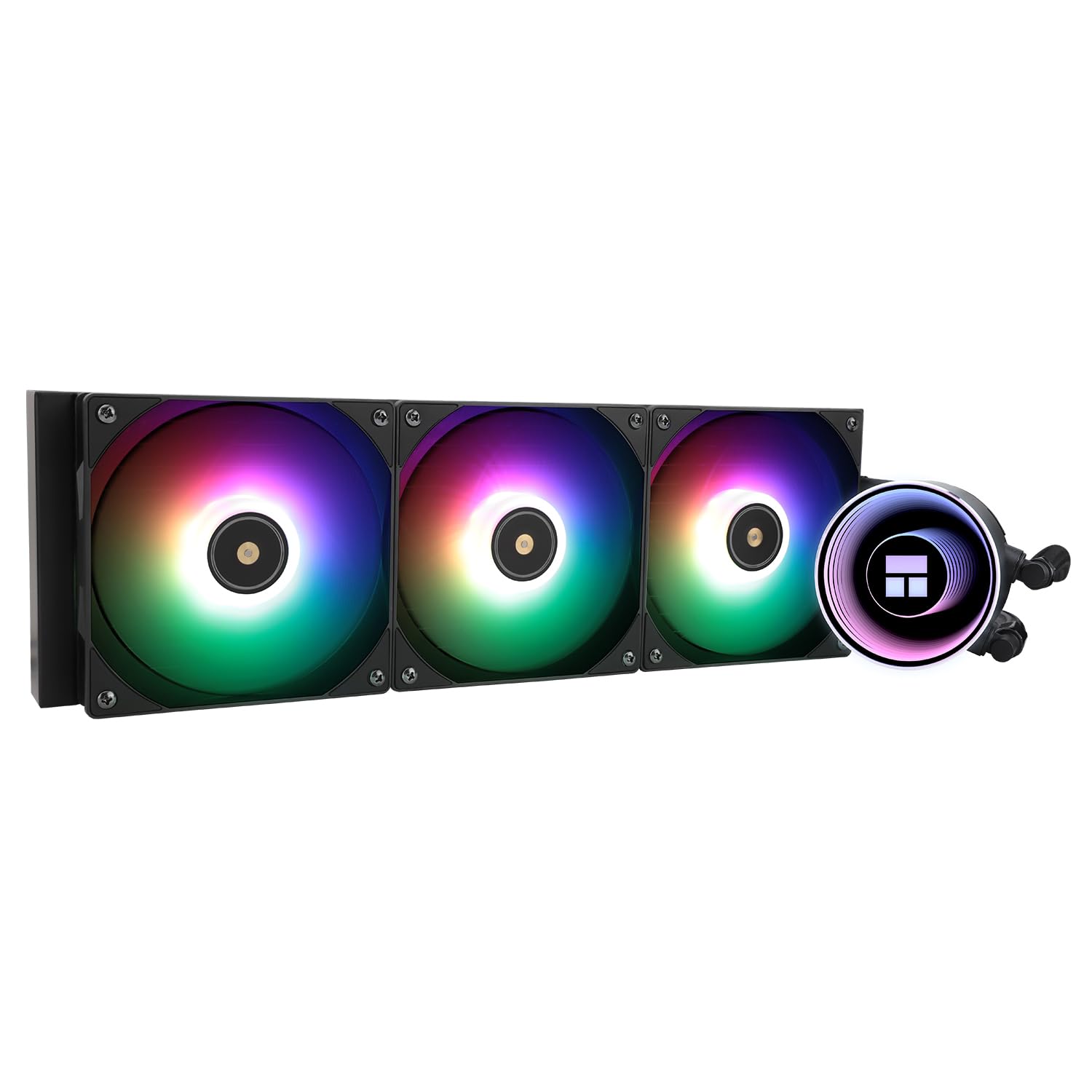 ENFRIADOR LÍQUIDO PARA CPU THERMALRIGHT FROZEN NOTTE 360 BLACK ARGB V2 - 1