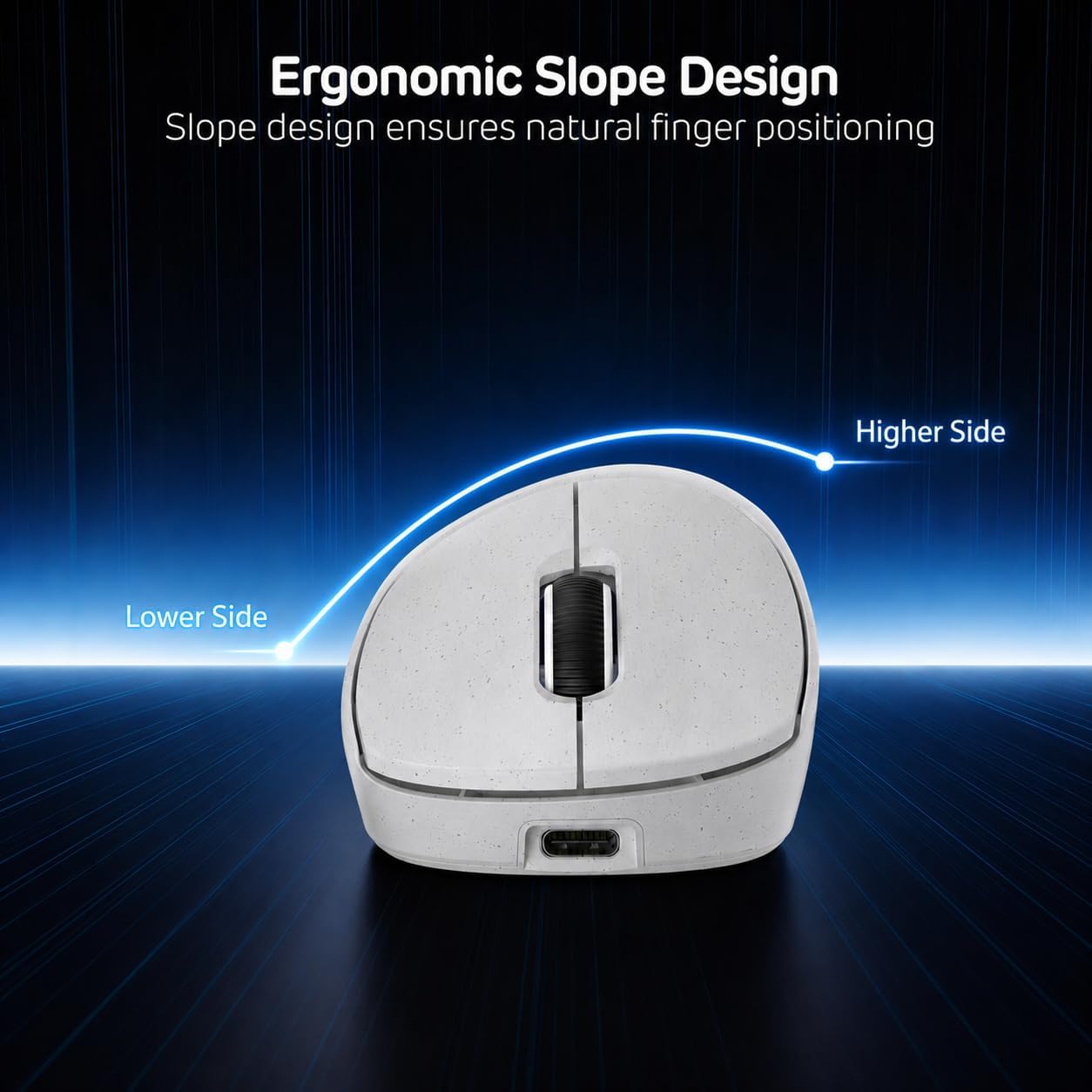 MOUSE GAMER RK ROYAL KLUDGE MG5 WIRELESS 42000 DPI PAW3950 - 4