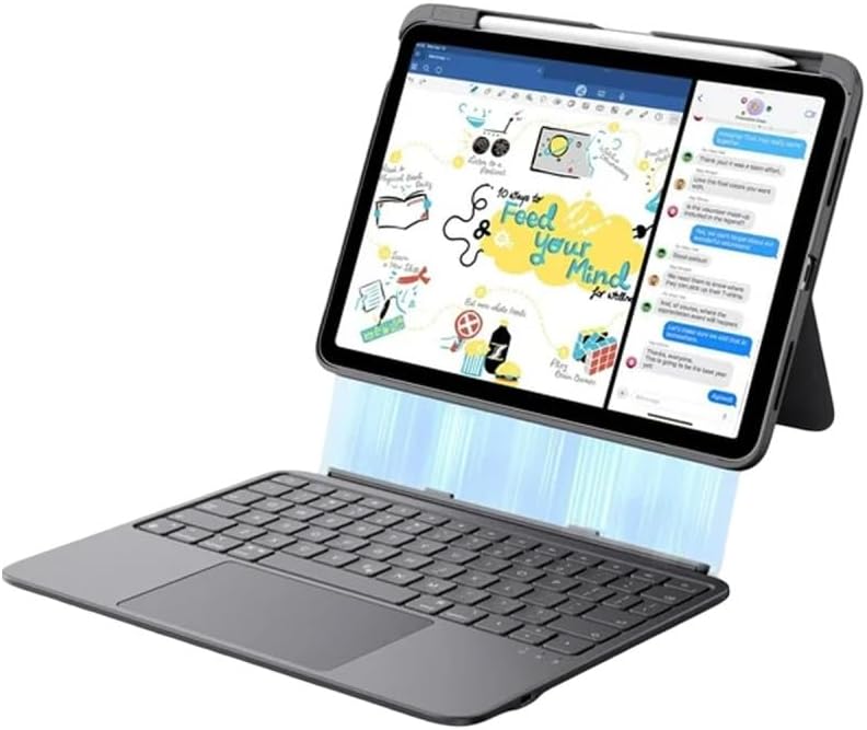 FUNDA CON TECLADO ESR PARA IPAD 11'' (A16) 10ª GENERACIÓN 2025 ULTRALIGERA - 4