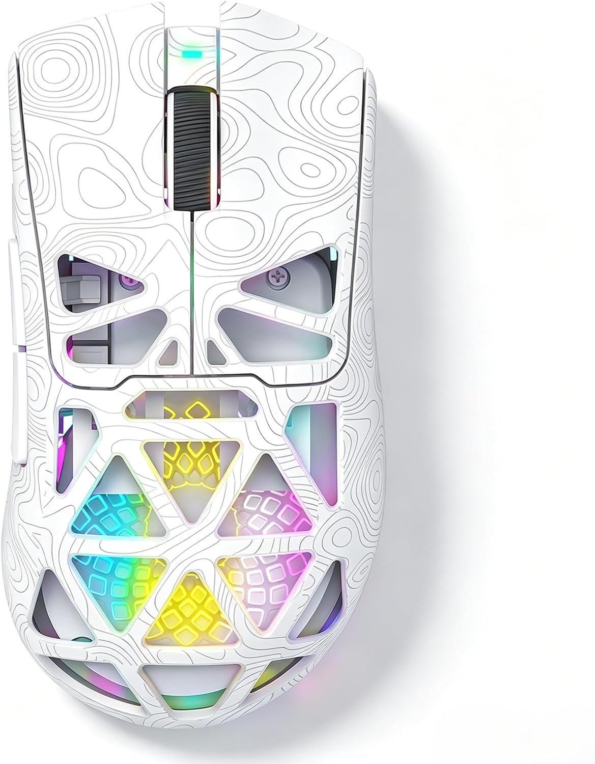 MOUSE GAMER NSYCA G11 RGB INALÁMBRICO TRI-MODE 22000 DPI - 1