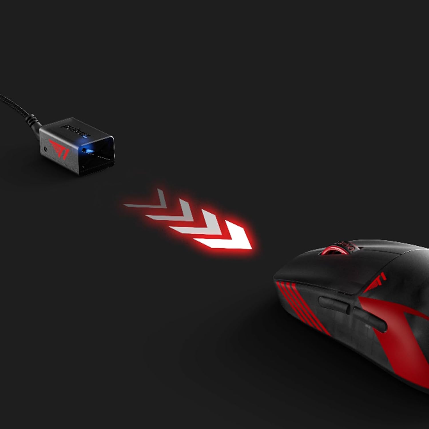 MOUSE PULSAR GAMING GEARS X2 CRAZYLIGHT WIRELESS MINI T1 NEGRO - 2