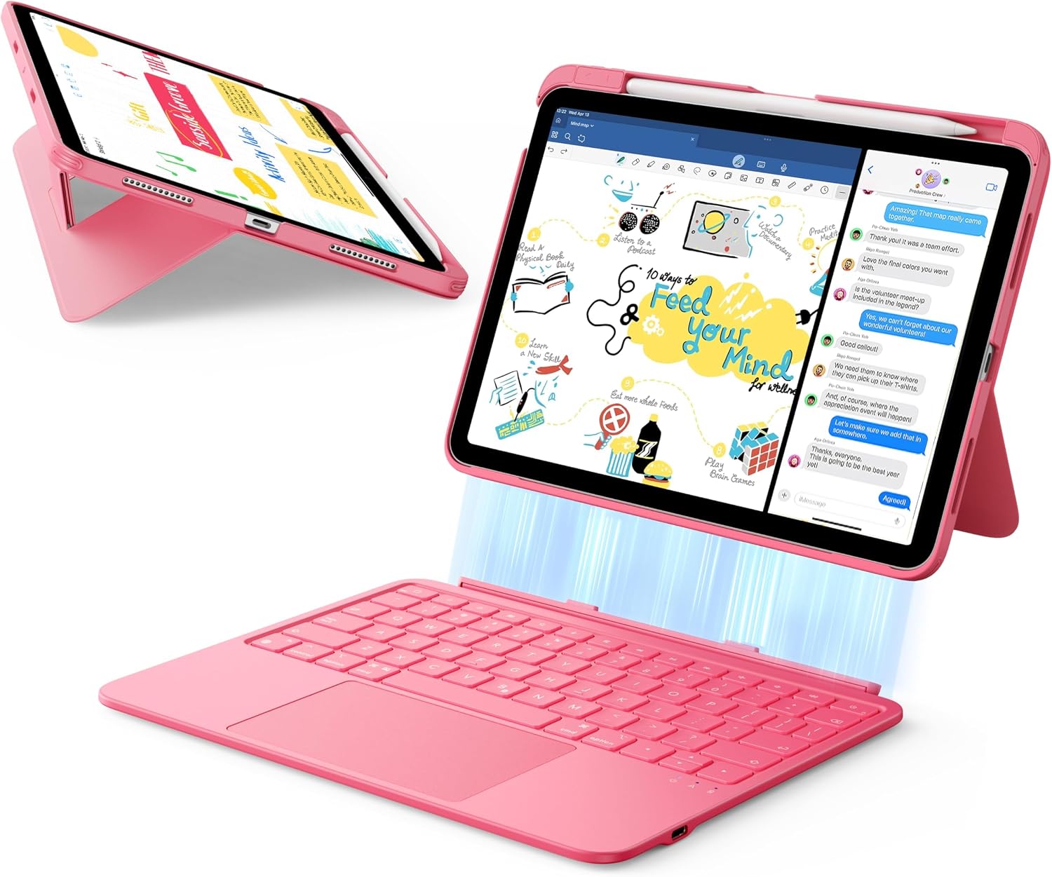 FUNDA CON TECLADO ESR PARA IPAD 11'' (A16) 10ª GENERACIÓN - 1