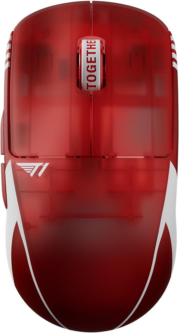 MOUSE INALÁMBRICO PULSAR GAMING GEARS X2 CRAZYLIGHT T1 MINI ROJO - 1