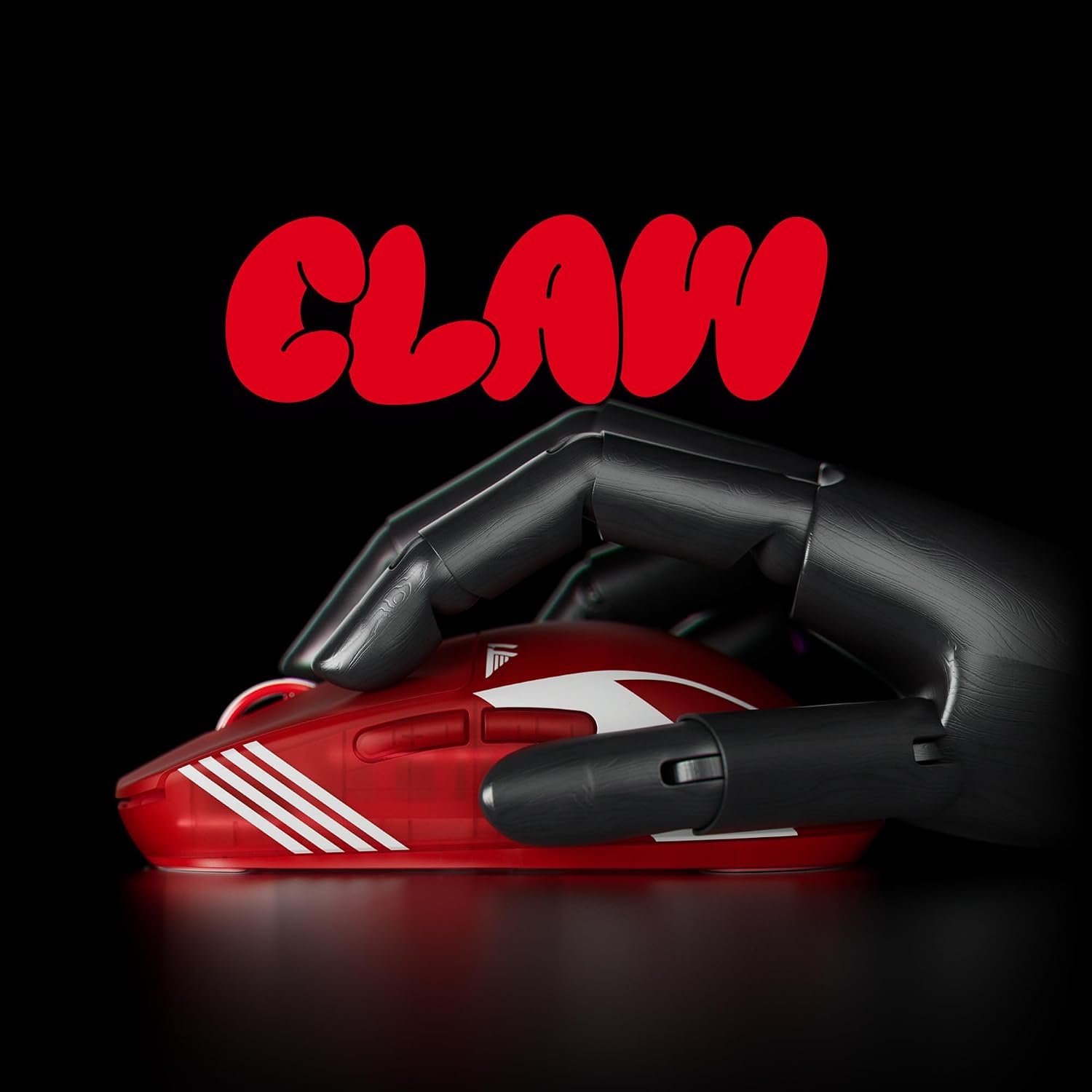 MOUSE INALÁMBRICO PULSAR GAMING GEARS X2 CRAZYLIGHT T1 MINI ROJO - 5
