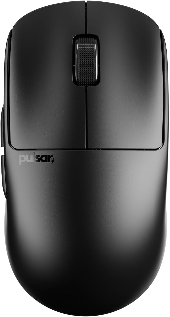 MOUSE GAMER PULSAR GAMING GEARS X2 CRAZYLIGHT INALÁMBRICO MINI NEGRO JET - 1