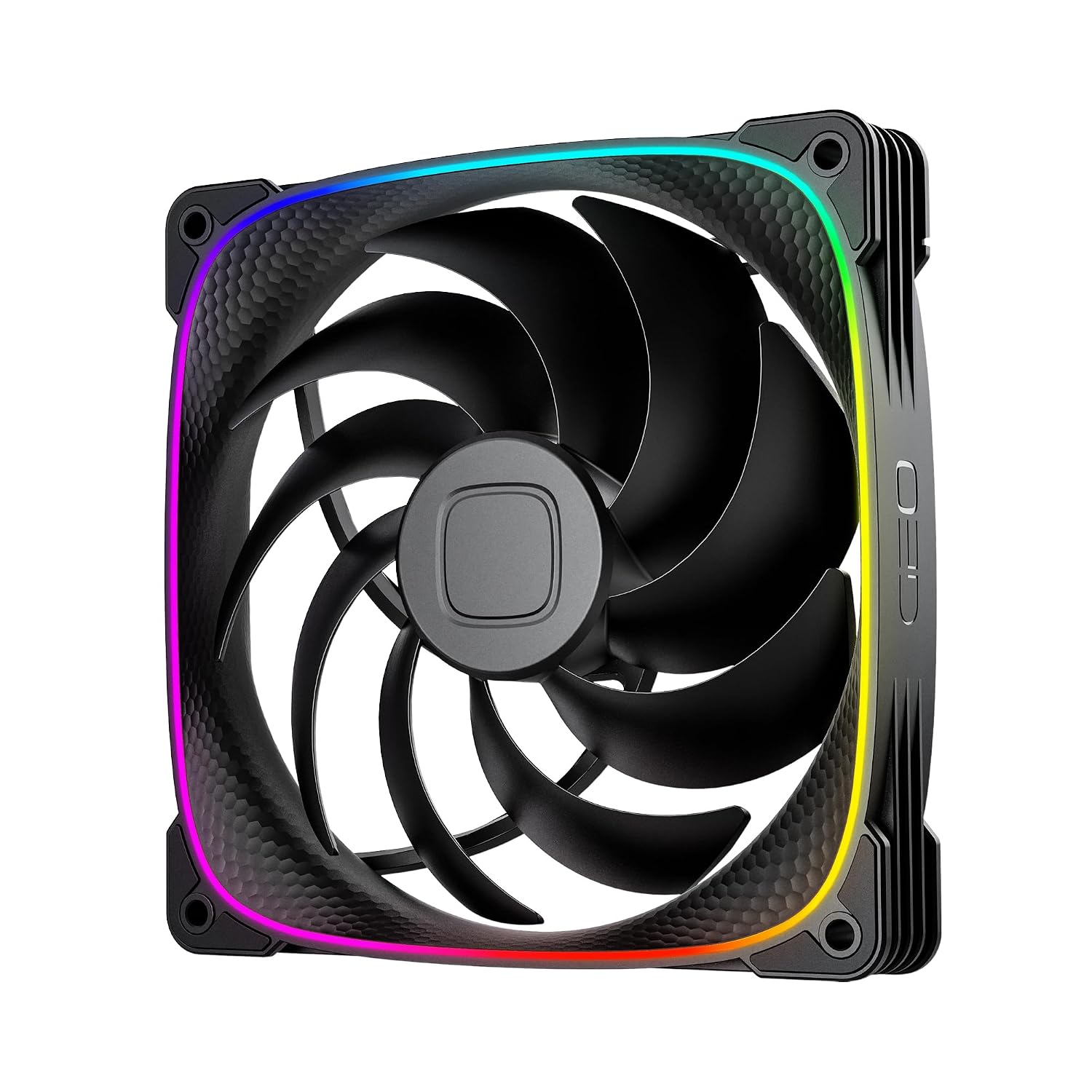 COOLER INTERNO GEOMETRIC FUTURE SQUAMA 2503R RGB PWM 140MM 3 UNIDADES BLANCO - 2