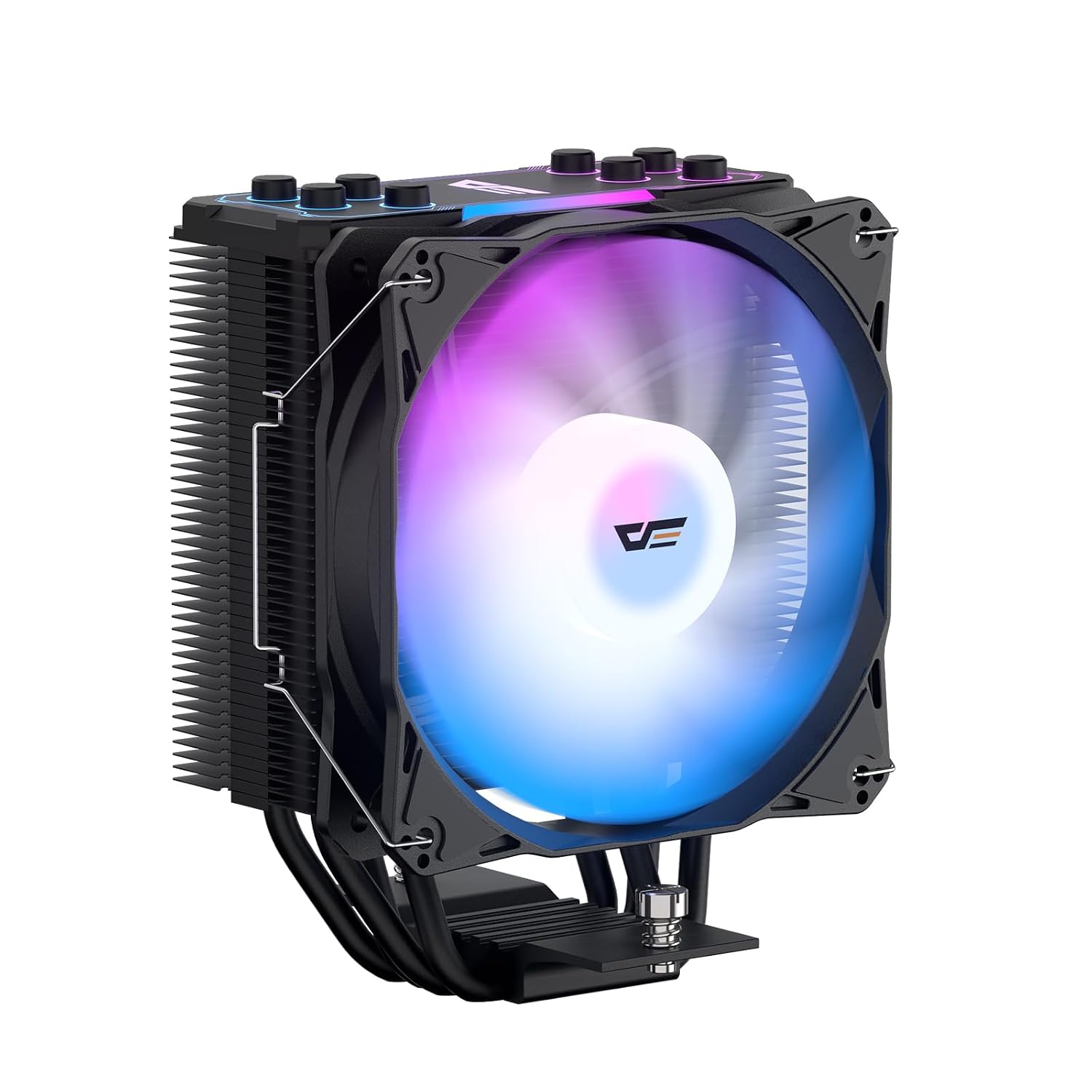 ENFRIADOR DE CPU DARKFLASH Z4PRO MIST 120MM ARGB PWM TDP 200W NEGRO - 1