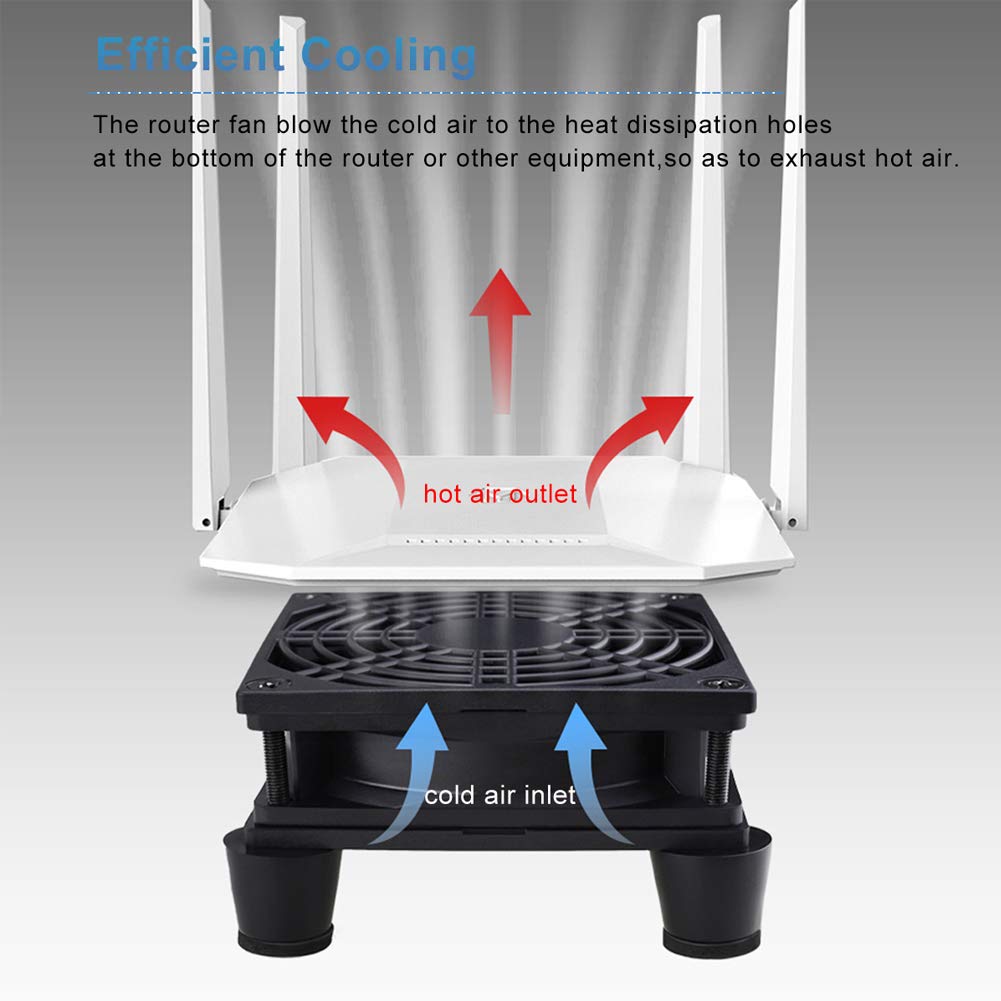 COOLER INTERNO GDSTIME QUIET 80MM USB 5V CON CONTROL DE 3 VELOCIDADES - 5