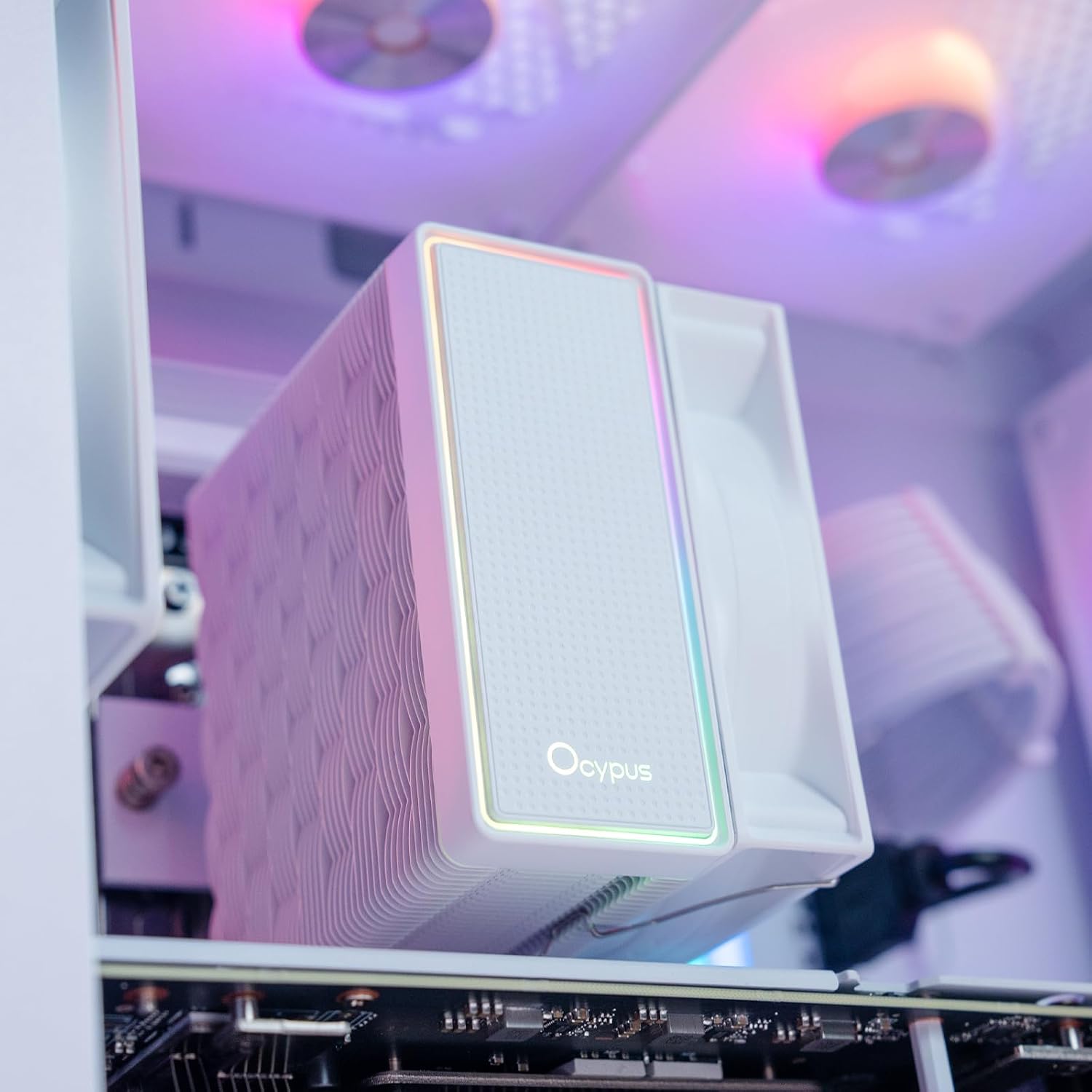 ENFRIADOR DE CPU OCYPUS GAMMA A40 ARGB 133MM CON VENTILADOR PWM 100MM - 2