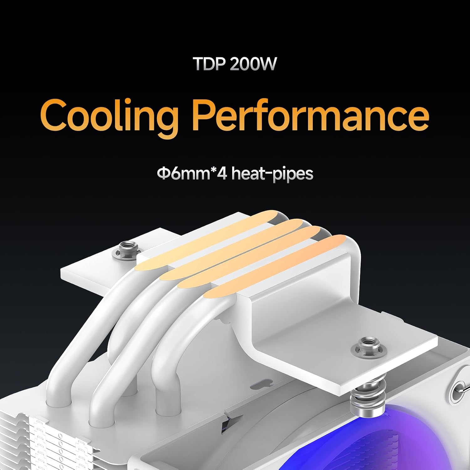 ENFRIADOR DE CPU OCYPUS GAMMA A40 ARGB 133MM CON VENTILADOR PWM 100MM - 3