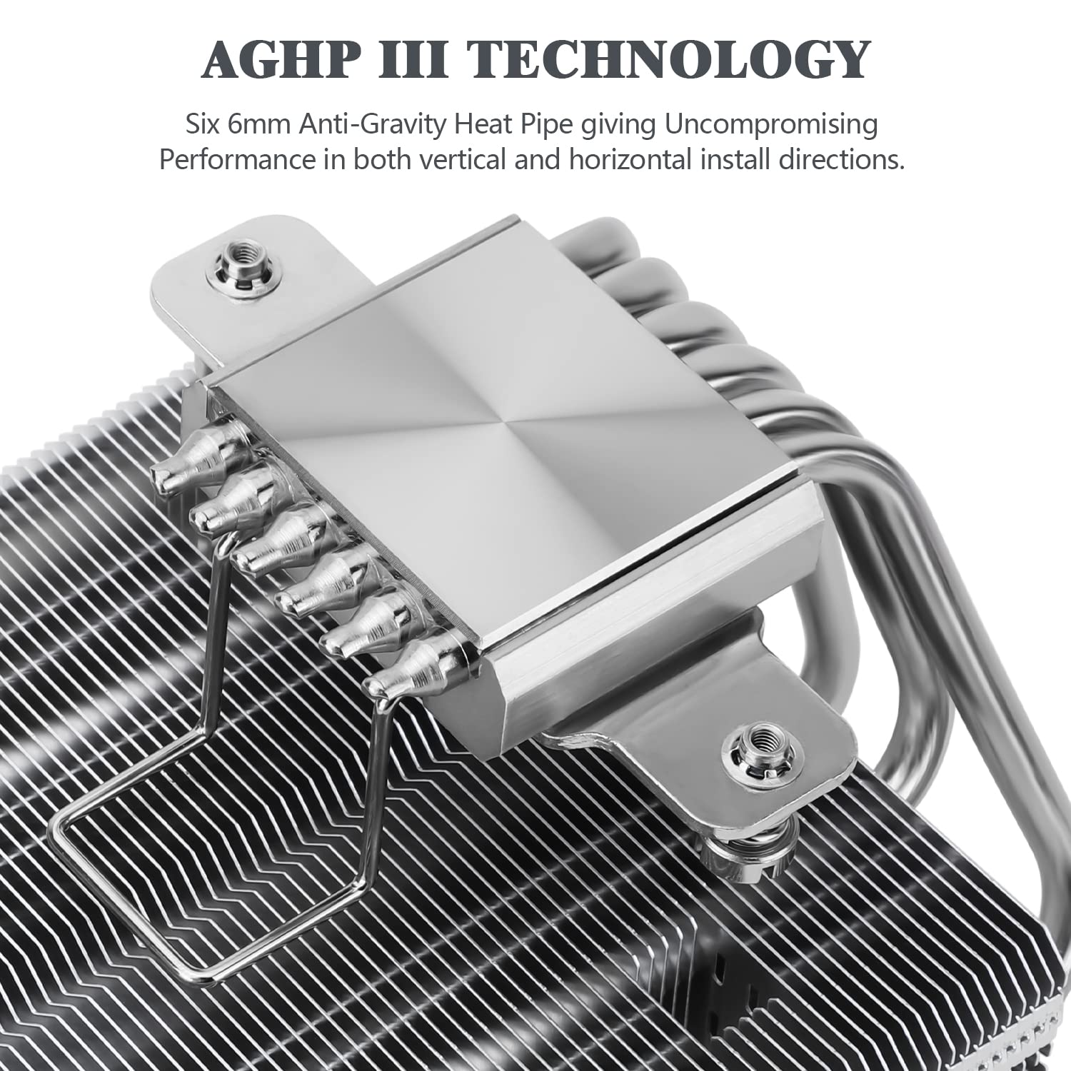 ENFRIADOR DE CPU THERMALRIGHT SI-100 LOW PROFILE ITX CON 6 HEAT PIPES DE 6MM - 2