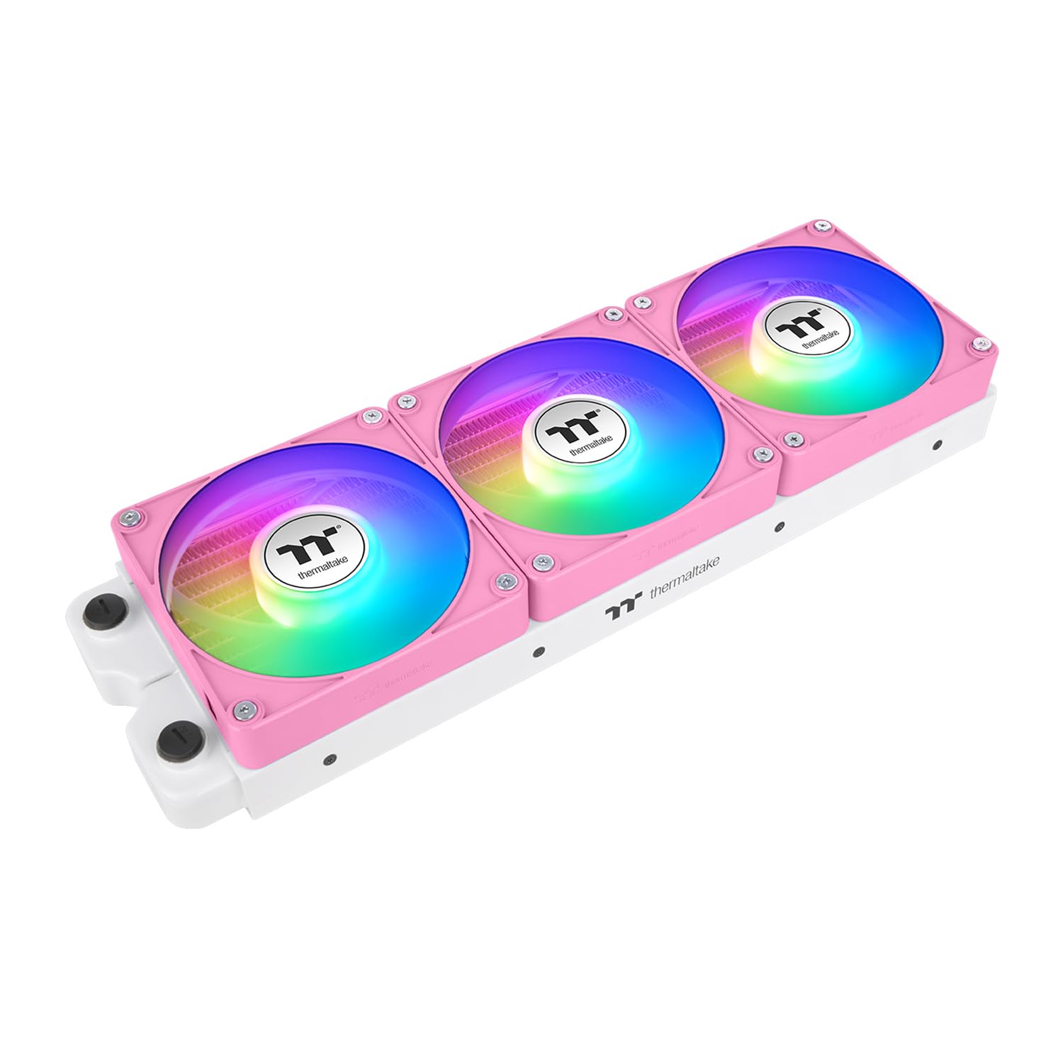 COOLER INTERNO THERMALTAKE CT120 EX ARGB SYNC 3 UNIDADES ROSA BUBBLE - 4