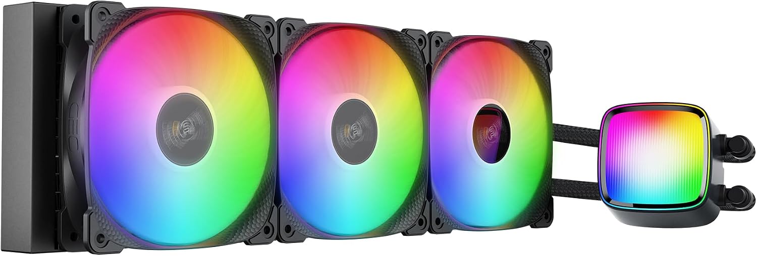 ENFRIADOR LÍQUIDO PARA CPU GEOMETRIC FUTURE ESKIMO PRO 360MM RGB PWM - 1