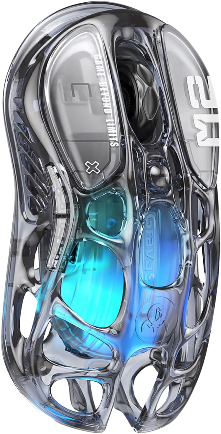MOUSE GAMER GRAVASTAR MERCURY M2 WIRELESS RGB 26000 DPI - 1