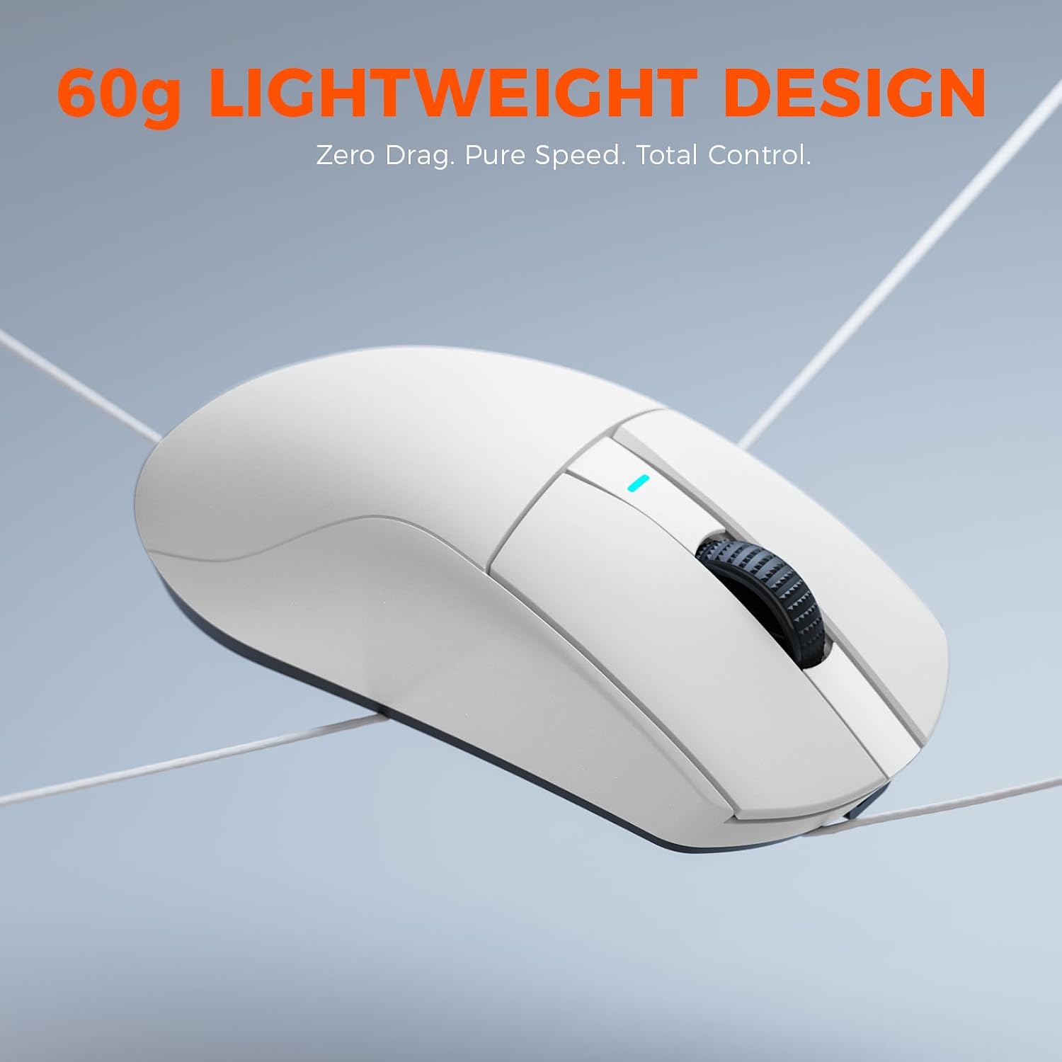 MOUSE GAMER DAREU A950GM TRI-MODE INALÁMBRICO 26K DPI 60G - 5